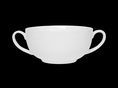 Бульонница с ручками 400 мл Royal Sutton /4/32/