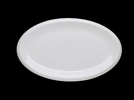 Блюдо овальное с бортом 350 мм Royal White /4/16/