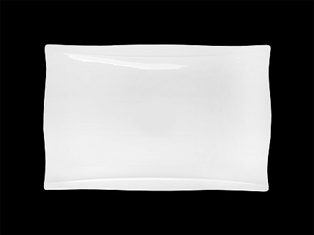 Блюдо прямоугольное 360х250 мм Royal White /4/12/