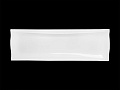 Блюдо прямоугольное узкое 470х160 мм Royal White /3/12/