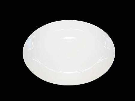 Блюдо овальное без полей 260*185 мм Royal White /6/24/