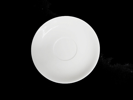 Блюдце 110 мм для чашки TU2262 Royal White /24/144/