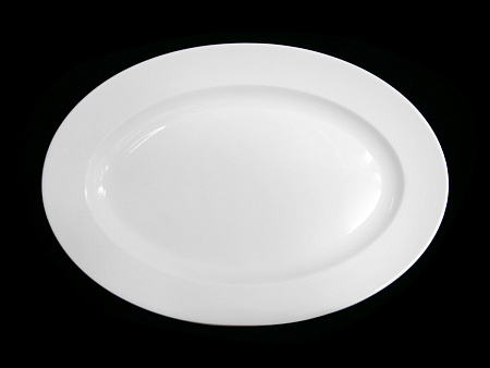 Блюдо овальное 250*175 мм Royal White /6/24/